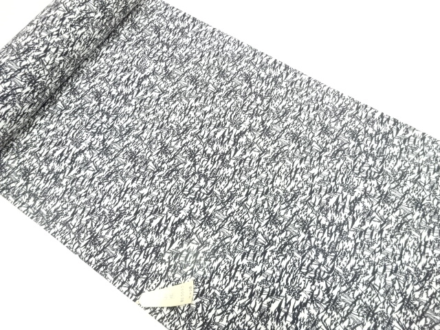 JAPANESE KIMONO / BOLT FOR KOMON KIMONO / FLORAL PLANTS / OUTLET ITEM